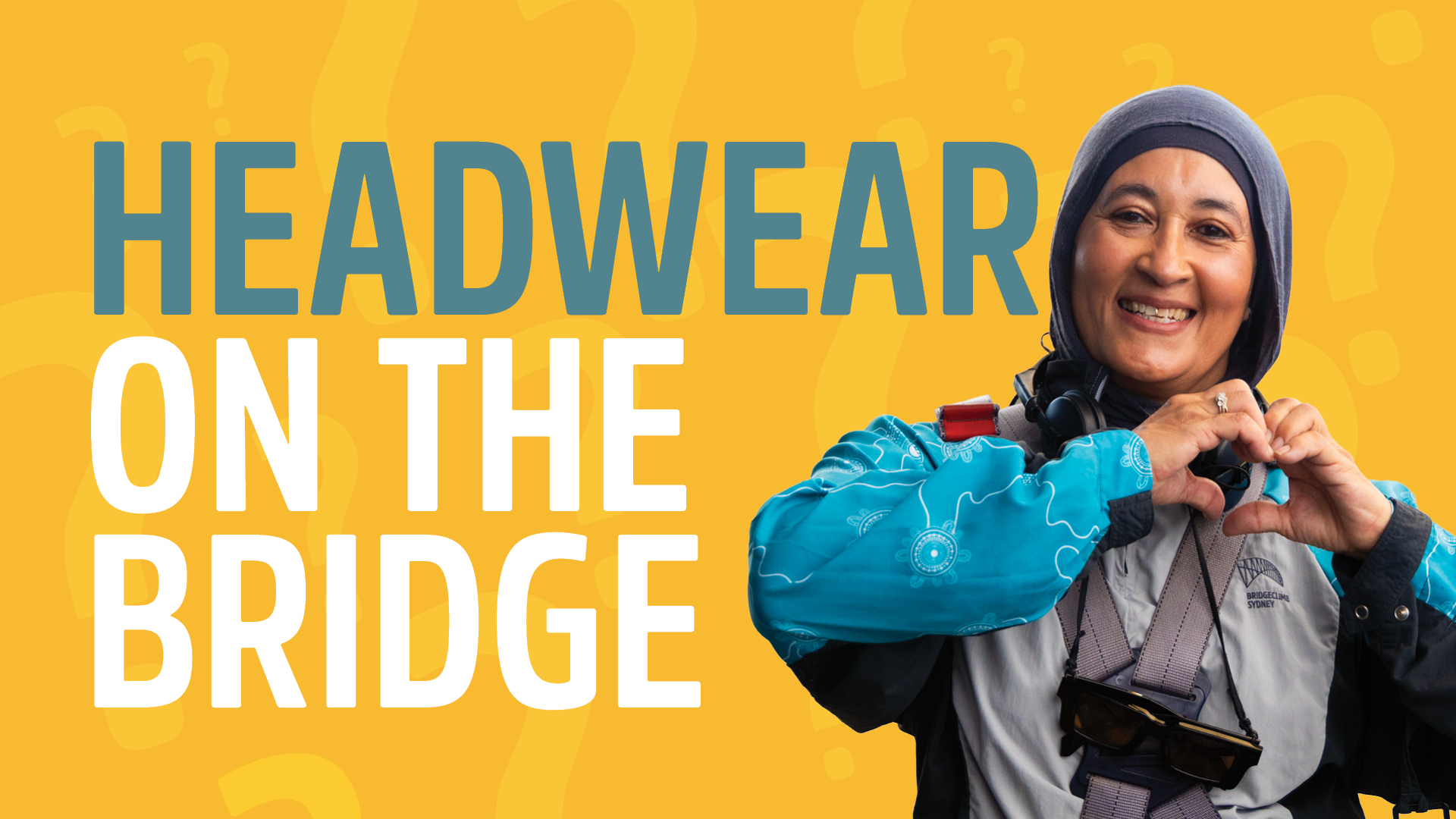Can I wear headwear on the Bridge