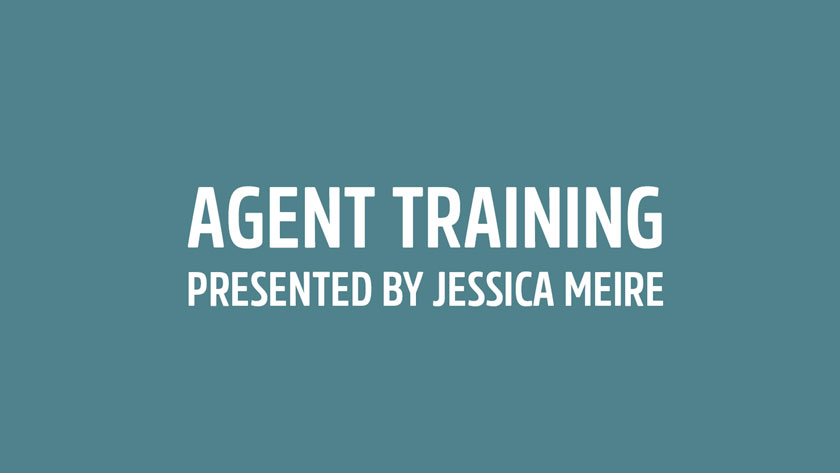 AGENT TRAINING VIDEO